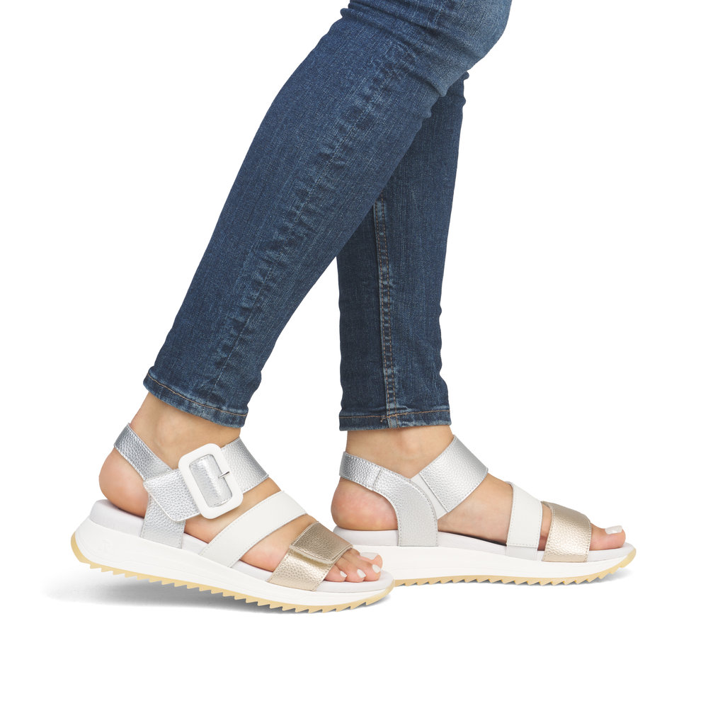 RIEKER # W2950-90 BLANC/DORÉ
