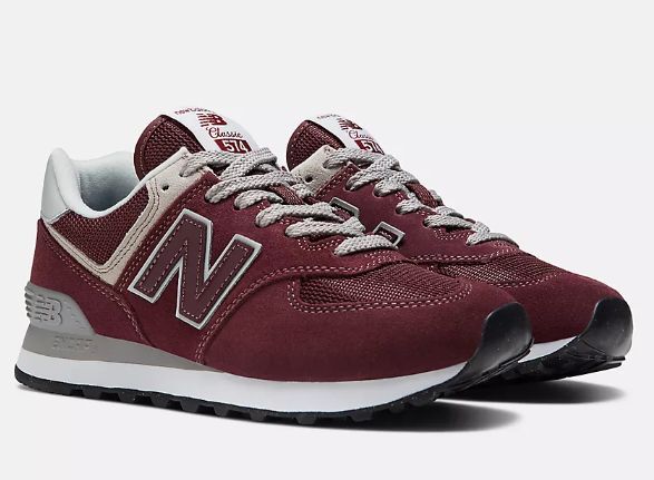 NEW BALANCE # WL574EV BORDEAUX