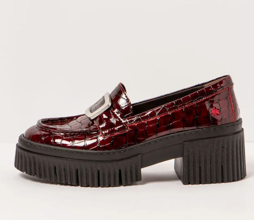 ART # X1372 CROCO BORDEAUX