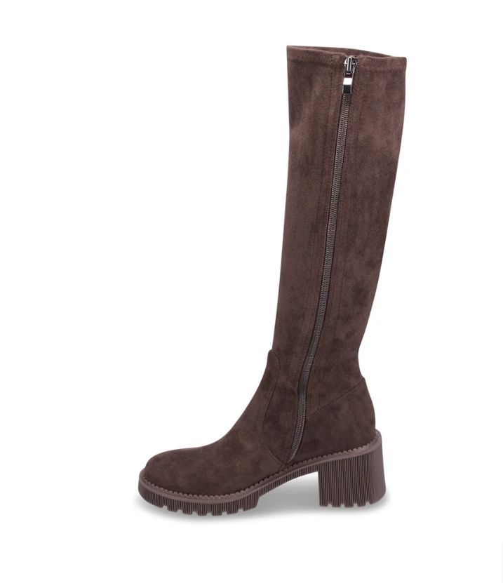D&J # ZINA STRECH MICROSUÈDE CHOCOLAT